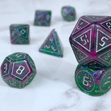 Back in Time Pink and Green Dice
