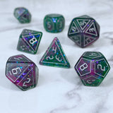 Back in Time Pink and Green Dice