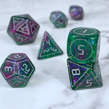 Back in Time Pink and Green Dice
