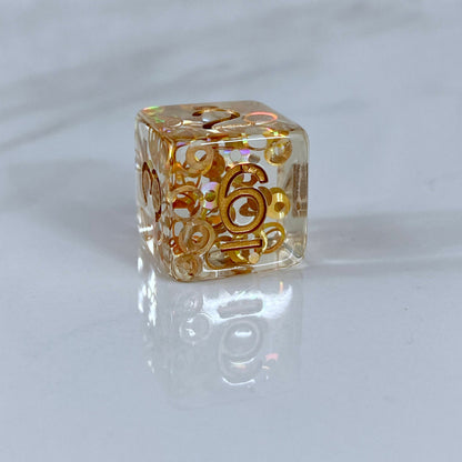 Copper Rings Dice, B-Grade
