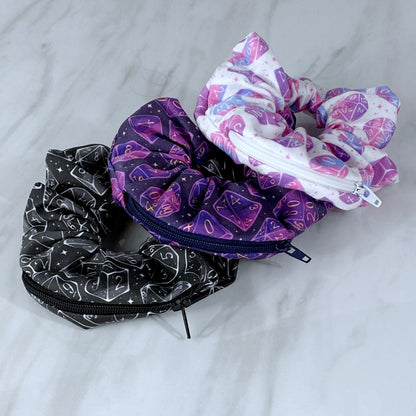 Galaxy Dice Mimic Scrunchie