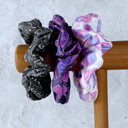 Galaxy Dice Mimic Scrunchie