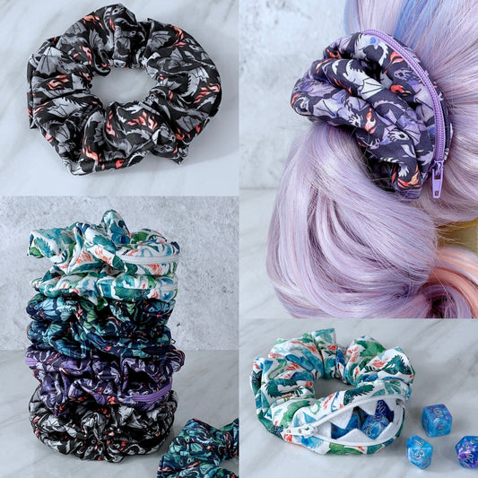 Dragon Mimic Scrunchie