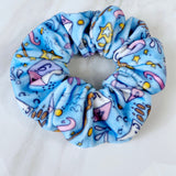 Velvet Dice Zipper Stash Scrunchie