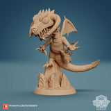 Young Dragon Chibi, Dice Heads