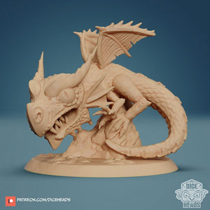 Young Dragon Chibi, Dice Heads