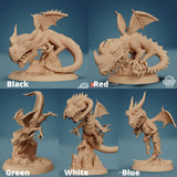 Young Dragon Chibi, Dice Heads