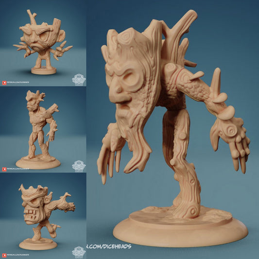 Ent Treant Chibi, Dice Heads