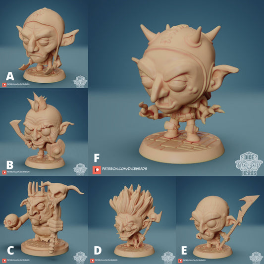 Goblin Chibi, Dice Heads