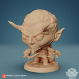 Tiefling Chibis, Dice Heads