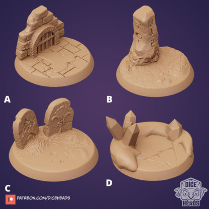 50mm Zoontalis Display Bases