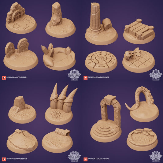 50mm Zoontalis Display Bases