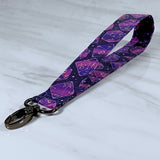 Galaxy Dice Wristlet Lanyard