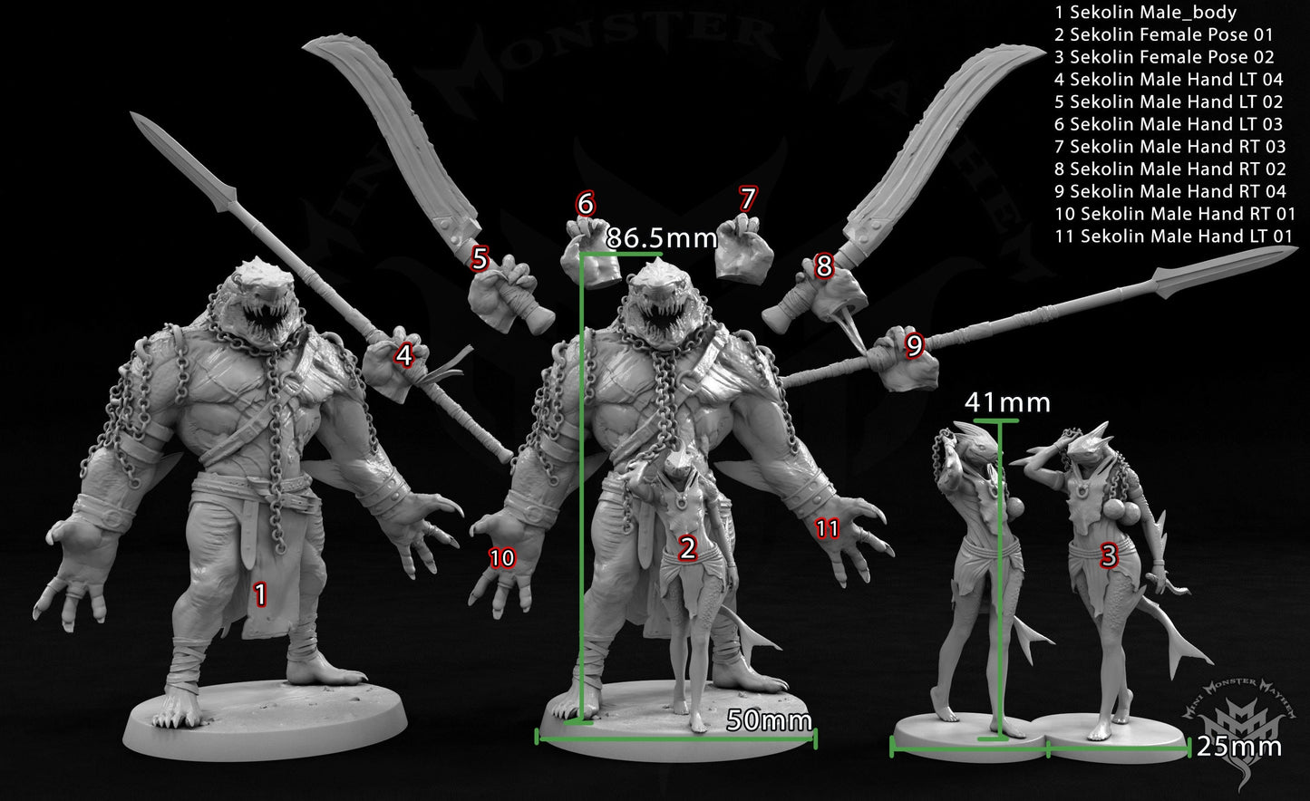 Sekolin Miniature, Mini Monster Mayhem