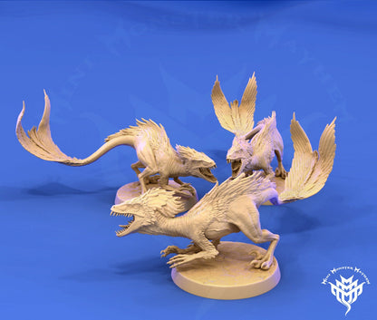 Feathered Raptors, Mini Monster Mayhem