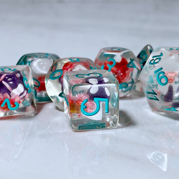 Purple Mushroom Dice