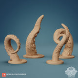 Kraken Chibi, Tentacles, Dice Heads