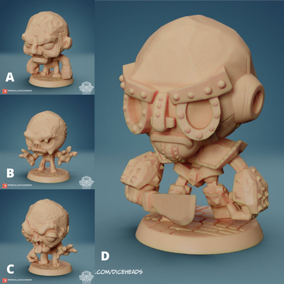 Golem Chibi, Dice Heads