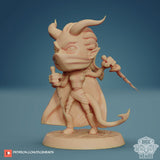 Tiefling Chibis, Dice Heads