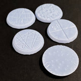 25mm Textured Bases from Dice Heads