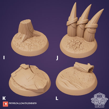50mm Zoontalis Display Bases
