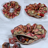 Dragon Scale Mimic Scrunchie
