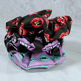 Vampire Zipper Mimic Scrunchie