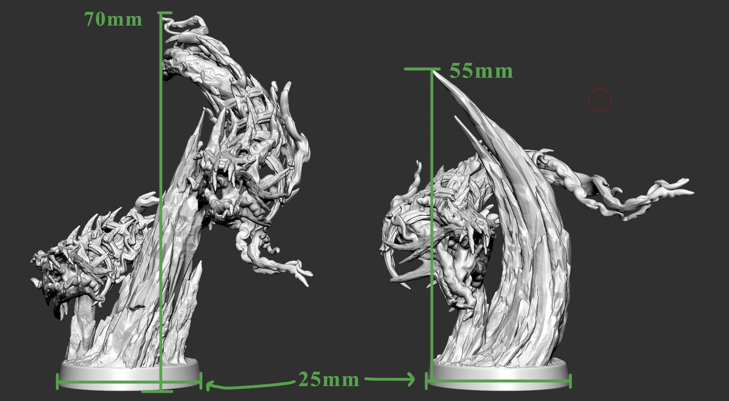 Undead Ice Serpent, Mini Monster Mayhem