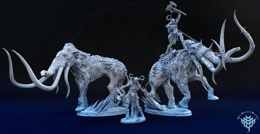 Frost Giant and Mammoth, Mini Monster Mayhem