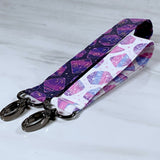 Galaxy Dice Wristlet Lanyard
