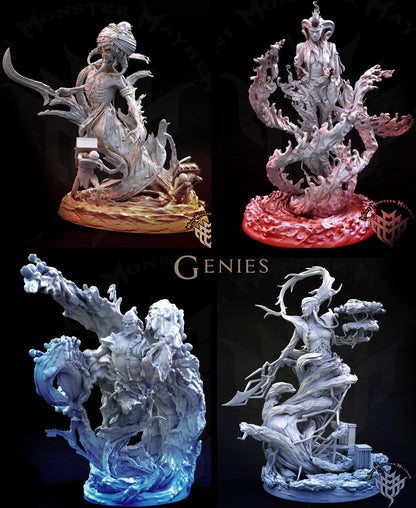 Fire Genie, Efreet,  Mini Monster Mayhem