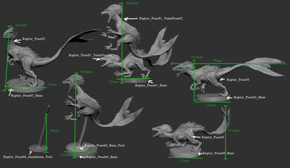 Feathered Raptors, Mini Monster Mayhem