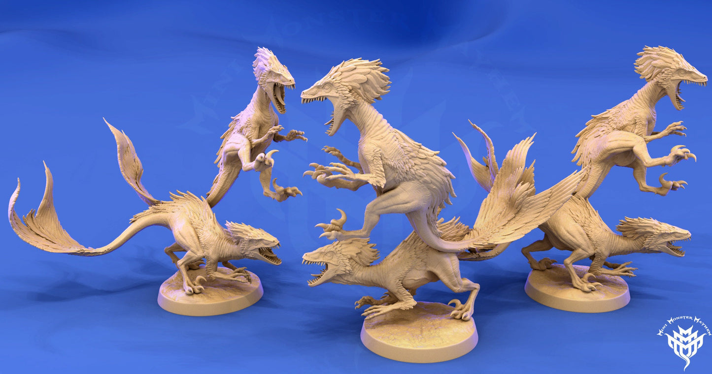 Feathered Raptors, Mini Monster Mayhem