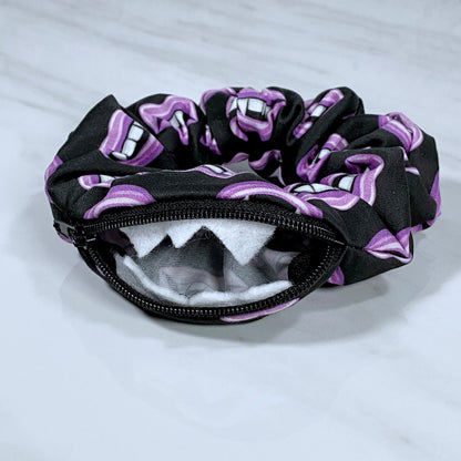 Vampire Zipper Mimic Scrunchie
