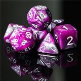Fundamentals Purple & Silver Dice