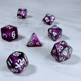 Fundamentals Purple & Silver Dice