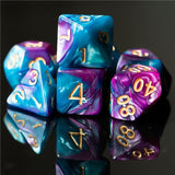 Fundamentals Purple & Blue Dice