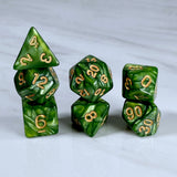 Fundamentals Green Marble Dice