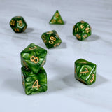 Fundamentals Green Marble Dice
