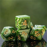 Fundamentals Green Marble Dice