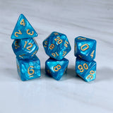 Fundamentals Turquoise Marble Dice