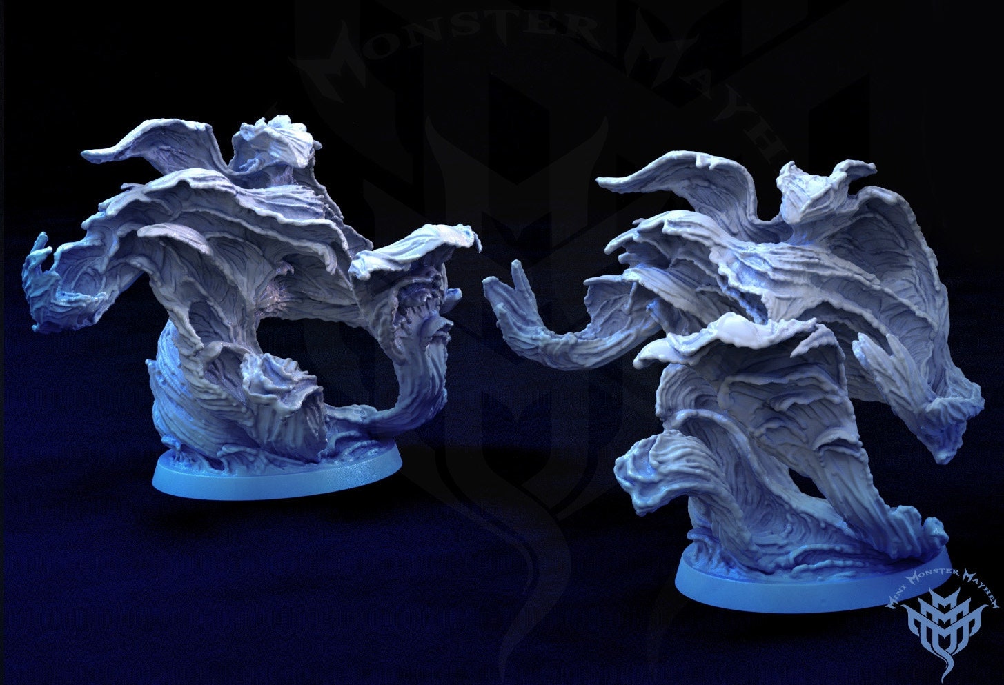 Water Elemental, Mini Monster Mayhem – Gamma Rae Geek