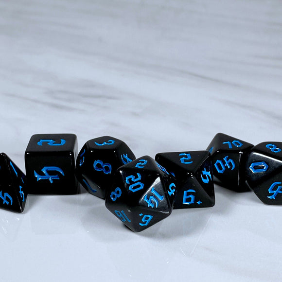 Necrotic Blue Dice