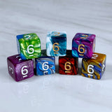 Fundamentals Purple & Blue Dice