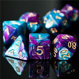Fundamentals Purple & Blue Dice