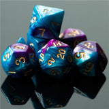 Fundamentals Purple & Blue Dice