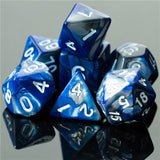 Fundamentals Blue & Silver Dice