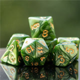 Fundamentals Green Marble Dice