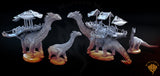 Long Neck Brachiosaurus and Platform,  Mini Monster Mayhem