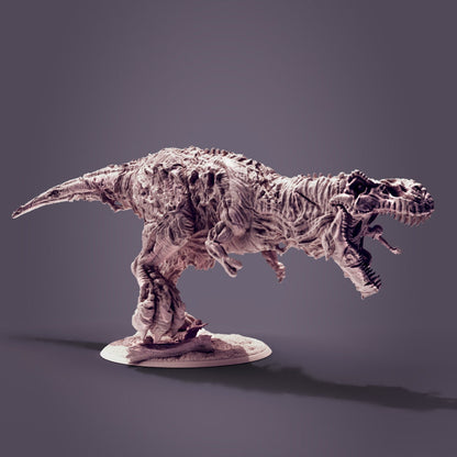 Zombie T-Rex and Zombies, Jurassic Tribe
